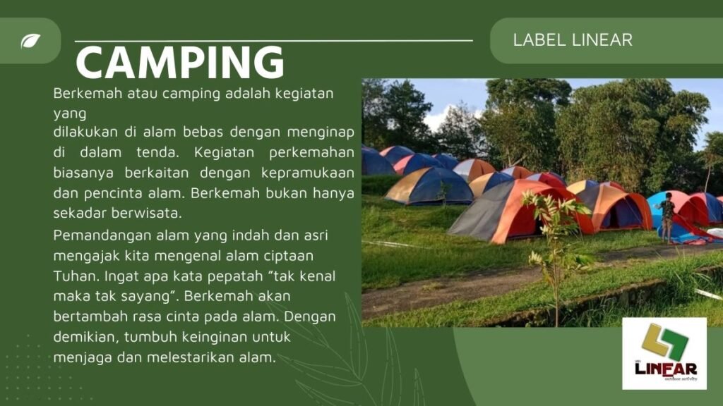 camping bogor program
